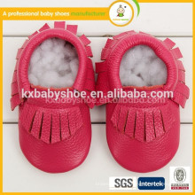 Vente en gros 2015 chaussure en cuir verni chaud pour bébé